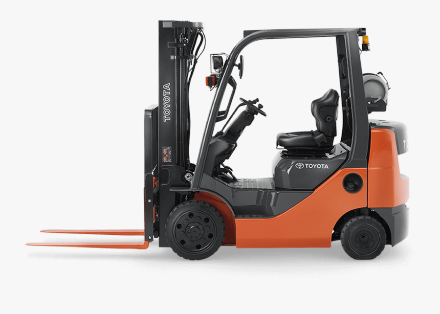 Toyota Forklift, Transparent Clipart