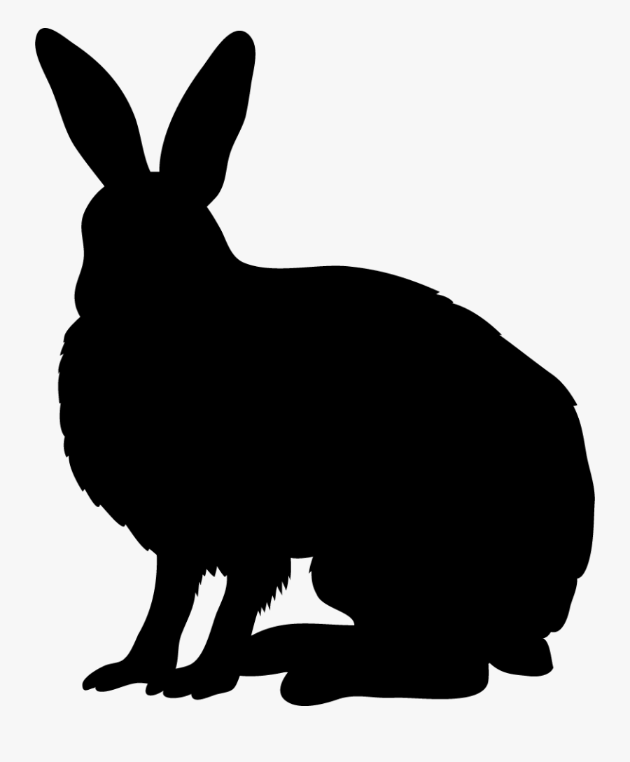Alice In Wonderland Rabbit Silhouette, Transparent Clipart