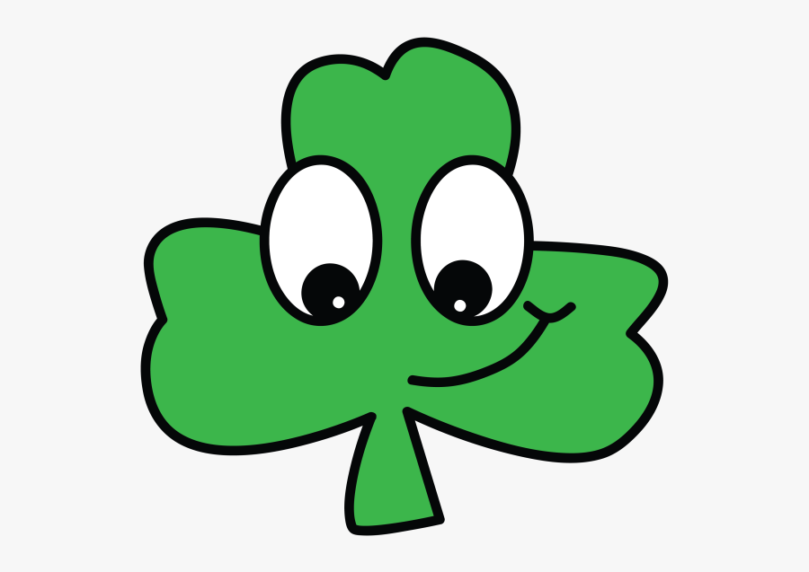 A Whimsy Collection Of 16 Unique And Adorable Shamrock - Angry Shamrock, Transparent Clipart