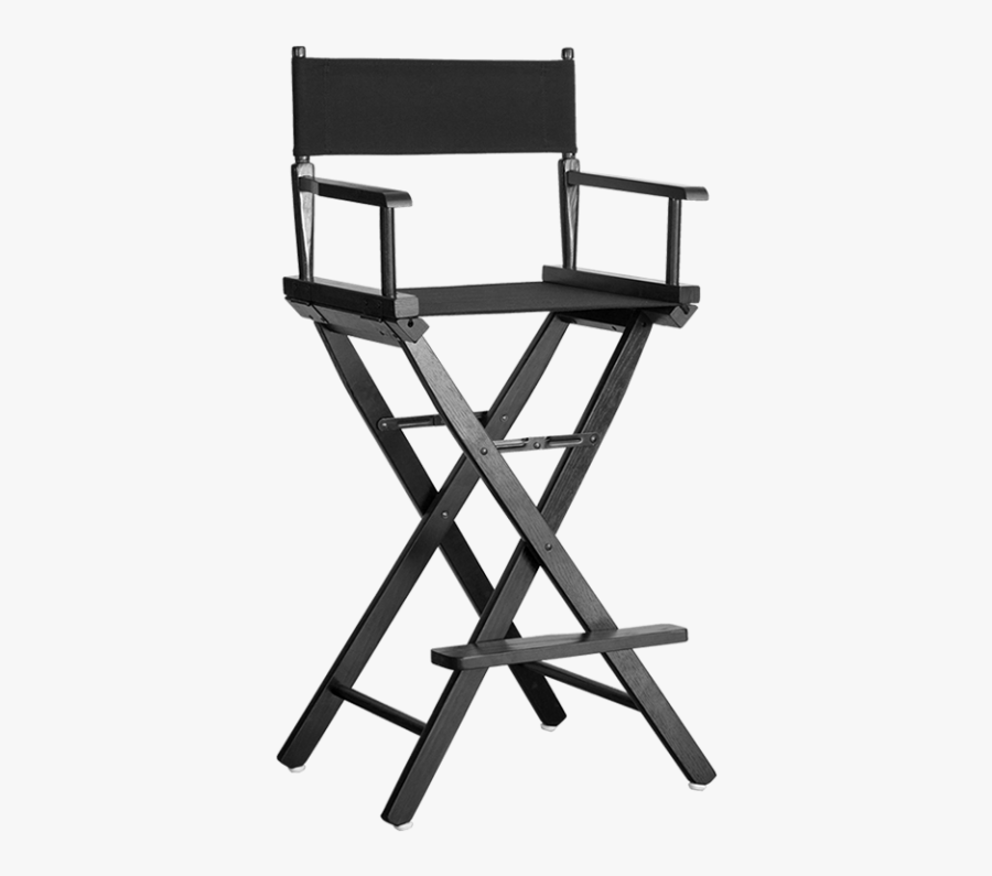 Bar Height Directors Chair, Transparent Clipart