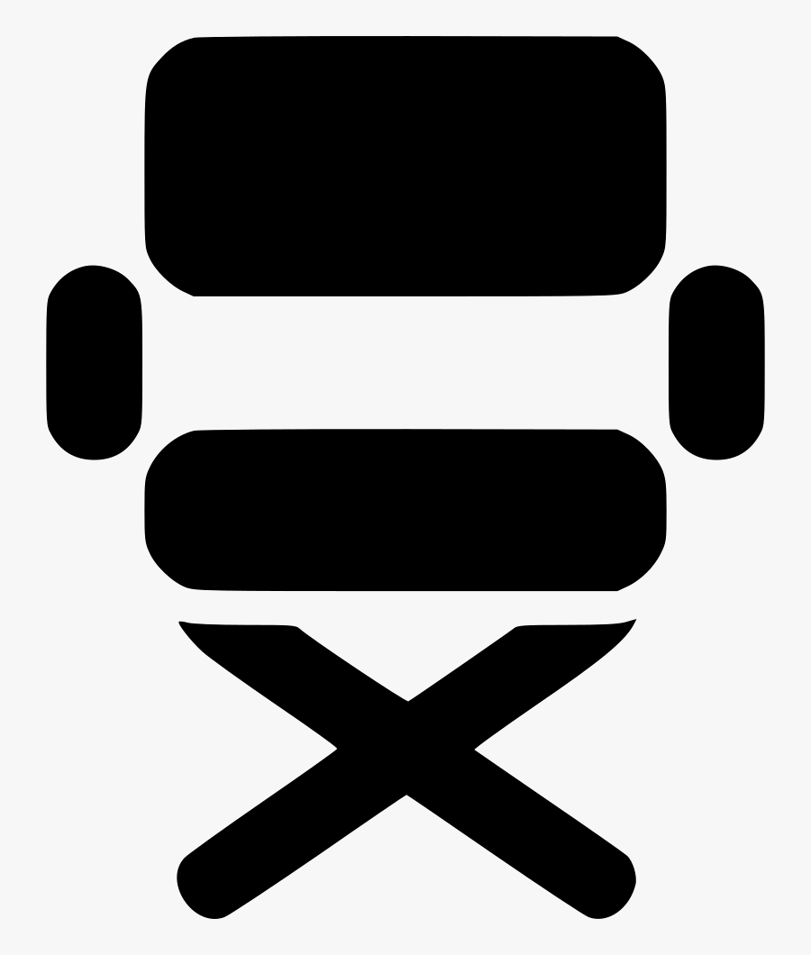 Directors Chair, Transparent Clipart