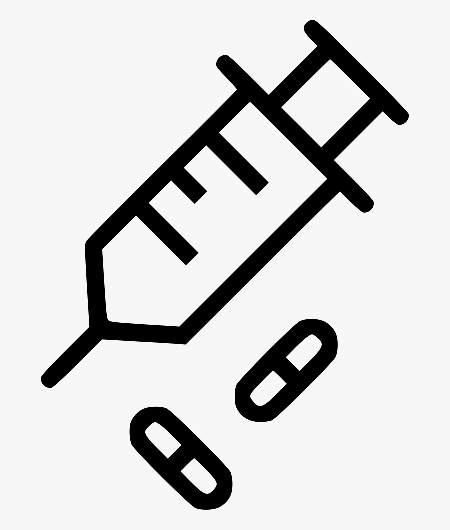 Steroid Hormone Drug Tablets Performance Enhancer Svg - Free Icon Syringe, Transparent Clipart