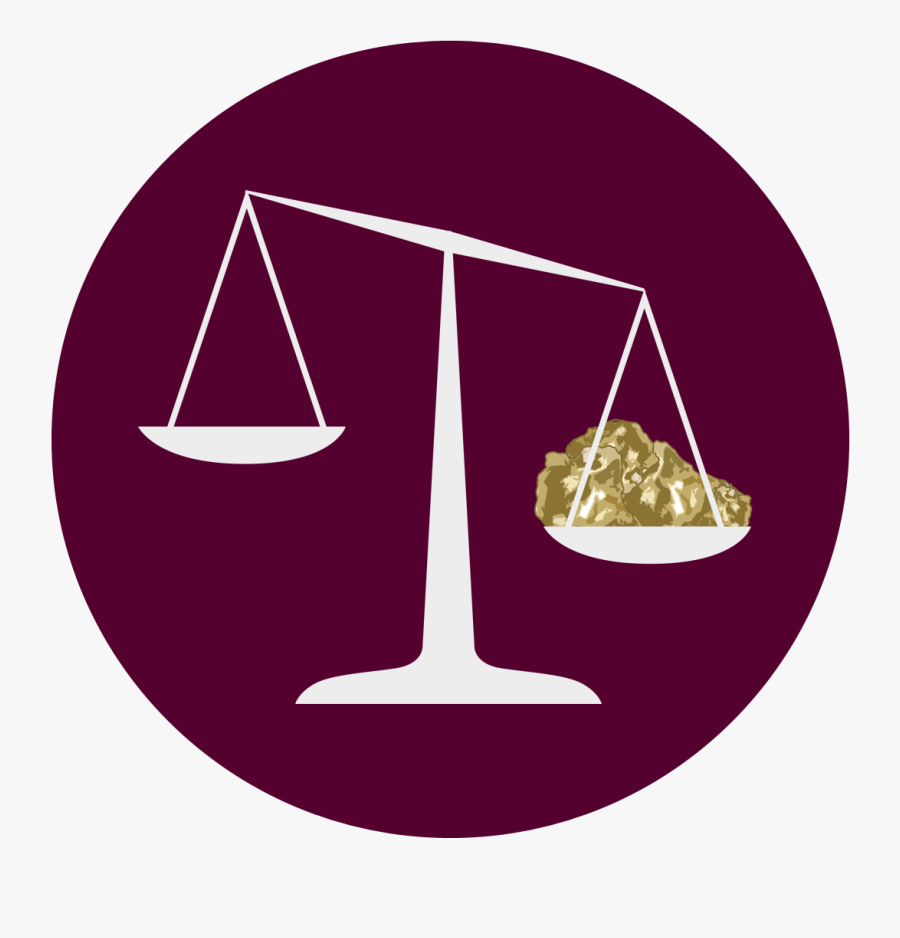 An Image Of A Grey Scale Against A Maroon Background - Law Scale, Transparent Clipart
