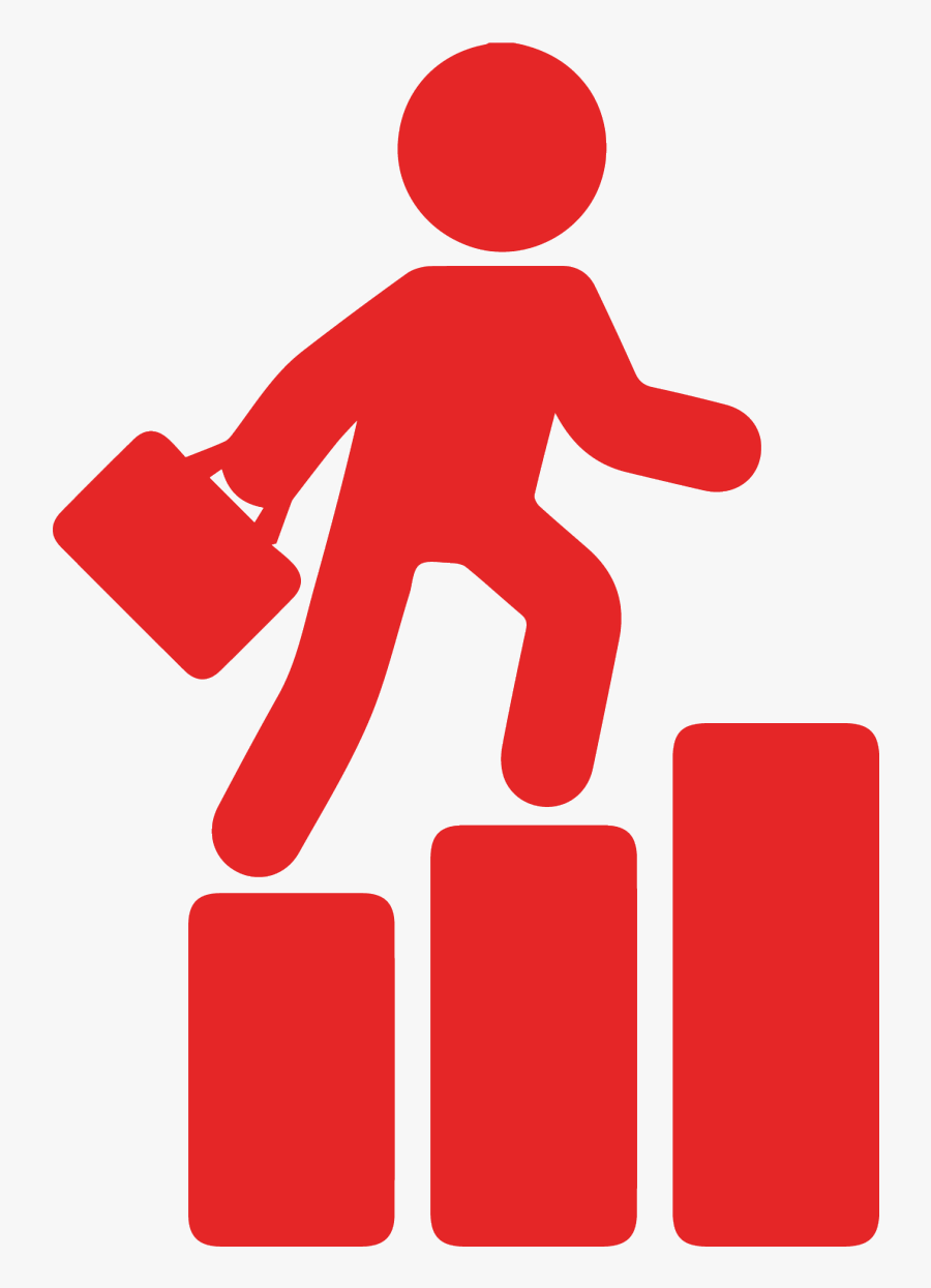 Upward Mobility Icon, Transparent Clipart