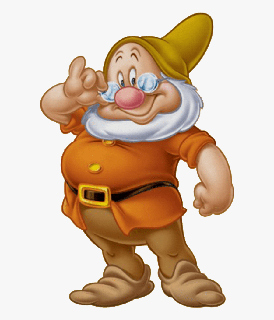 Doc Seven Dwarfs, Transparent Clipart