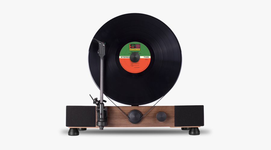 Gramovox Floating Record, Transparent Clipart