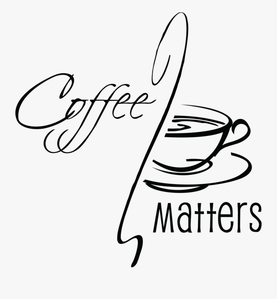 Macaroni Drawing Logo - Coffee Matters, Transparent Clipart