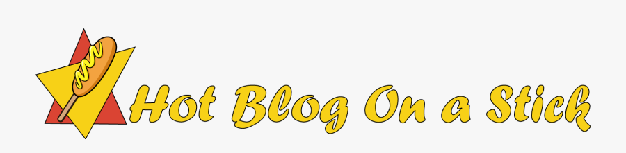 Hot Blog On A Stick, Transparent Clipart