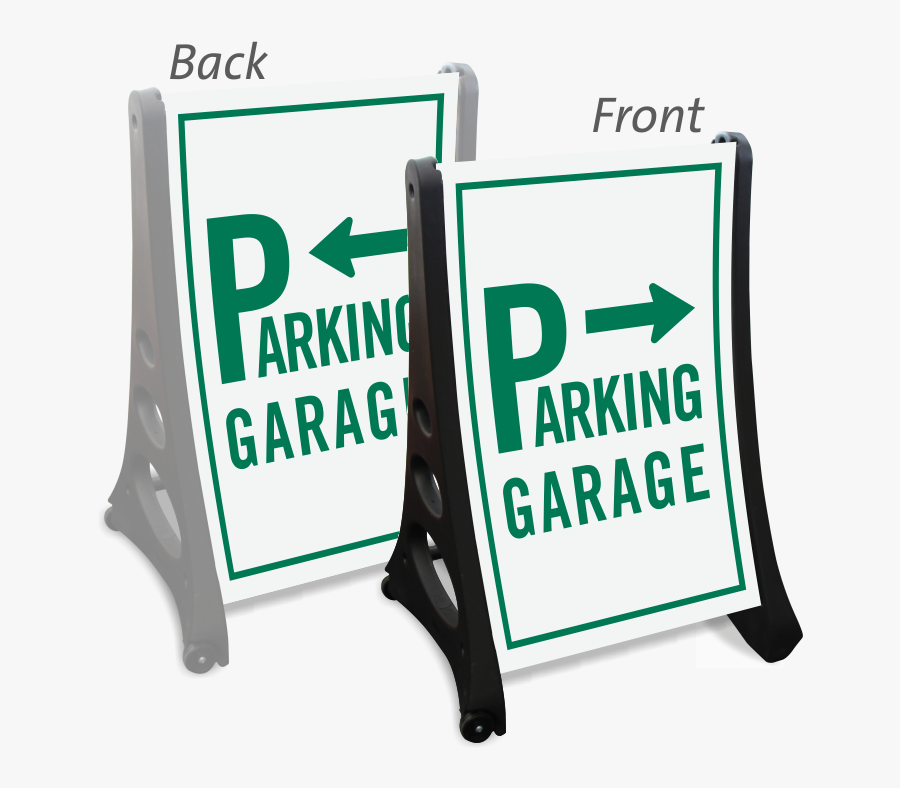 Parking Lot Clipart Parking Garage - Sign, Transparent Clipart