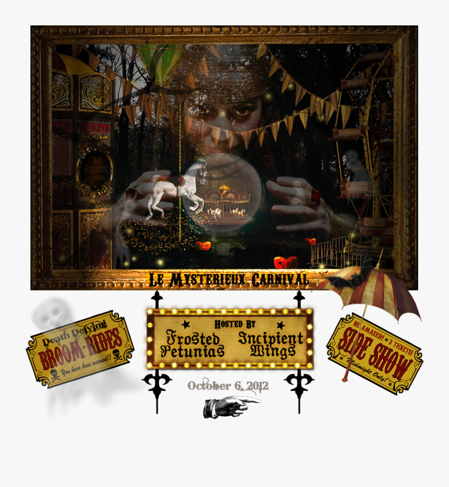 Le Mysterieux Carnival - Doigt Pointé, Transparent Clipart
