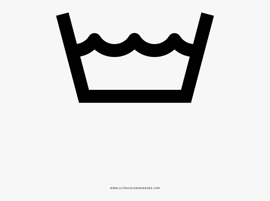 Laundry Coloring Page, Transparent Clipart