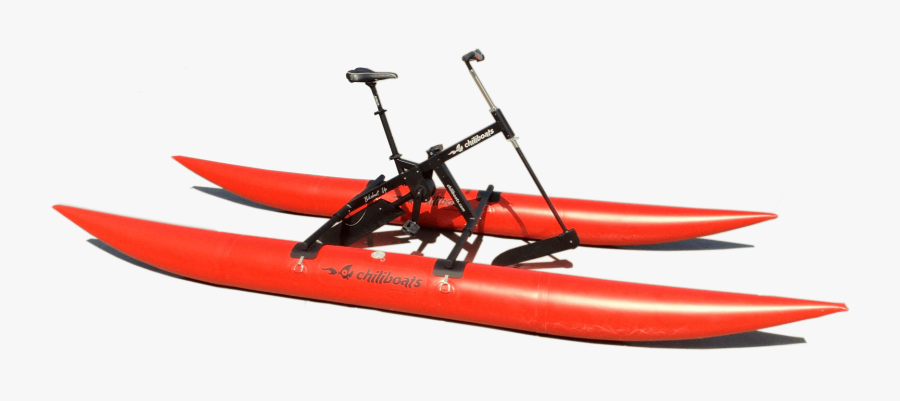 A Bike Running On Water, Easy To Ride And Safe - Water Bike Png, Transparent Clipart