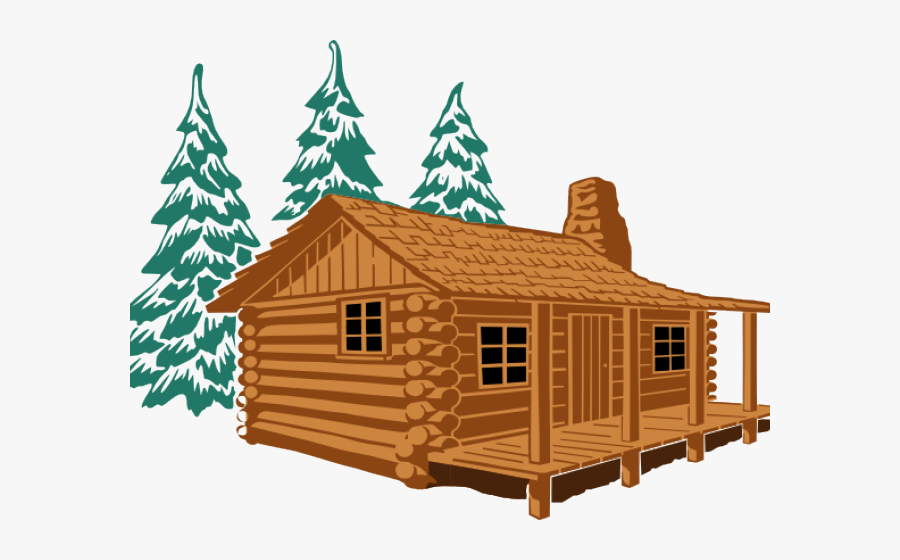 Log Cabin Cartoon Clipart , Png Download - Cabin Clipart, Transparent Clipart