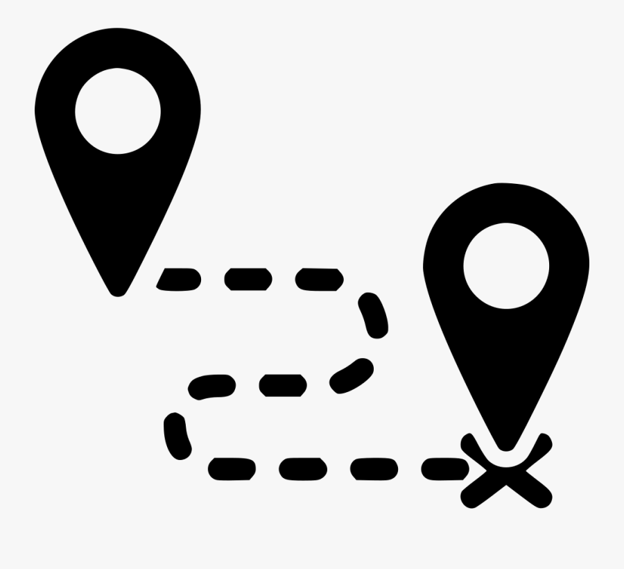 Periscope Icon Png - Map Route Icon Png, Transparent Clipart