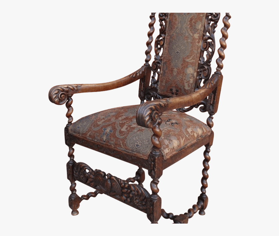 Transparent Wedding Chair Clipart - Old Chair Transparent Background, Transparent Clipart
