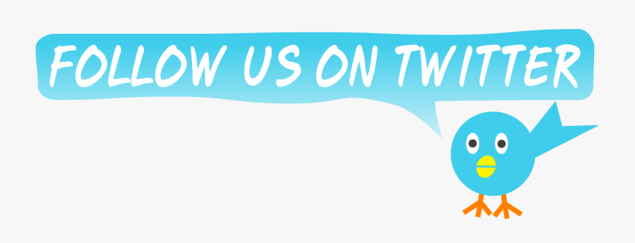 Follow Me On Twitter Png - Follow Us On Twitter, Transparent Clipart