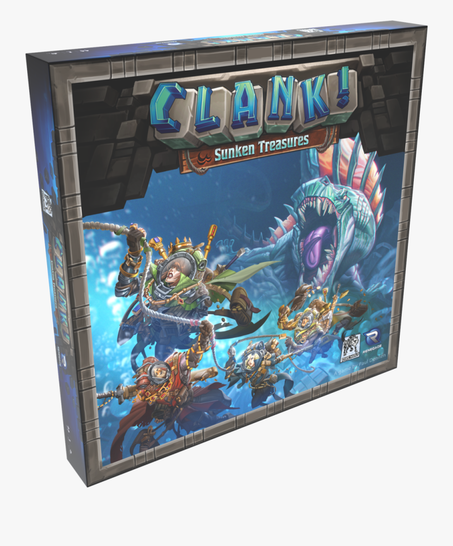 Treasure Clipart Sunken Treasure - Clank Board Game Expansion, Transparent Clipart