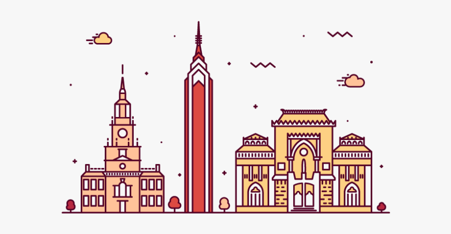 Philadelphia Vector Graphics Royalty-free Stock Illustration - Vector Graphics, Transparent Clipart