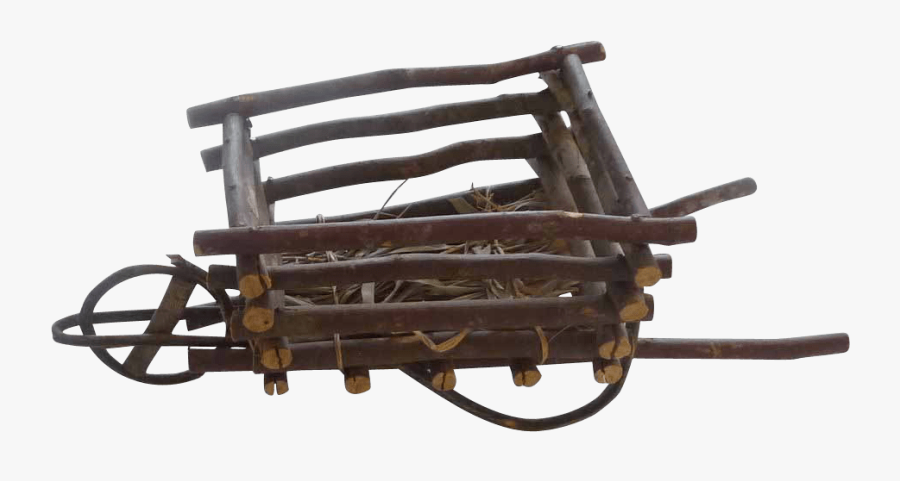 Wooden Wheelbarrow Diy - Wheelbarrow, Transparent Clipart