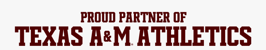 Proud Partner Wordmark Maroon - Santa Monica Beach, Transparent Clipart