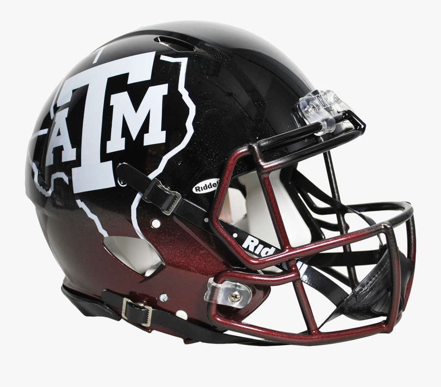 Texas A And M Football Helmet, Transparent Clipart