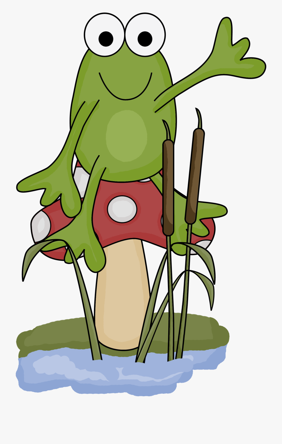 Frog, Transparent Clipart