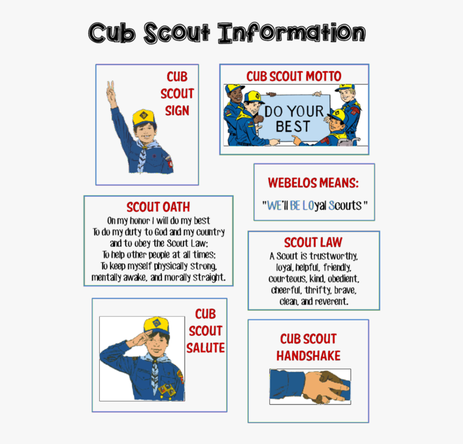 Banner Freeuse Stock Bobcat Clipart Cub Scout - Printable Cub Scout Motto, Transparent Clipart
