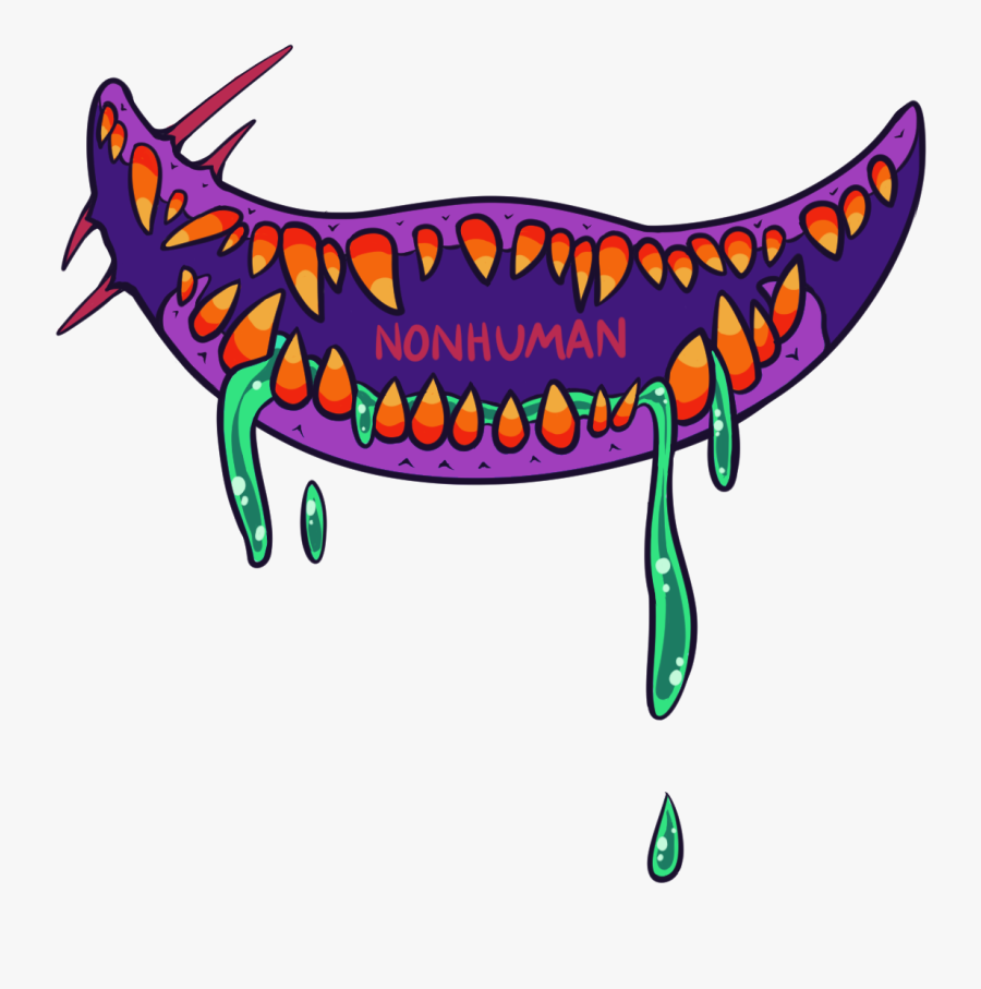 Monster Mouth Png - Mouth Monster Png, Transparent Clipart
