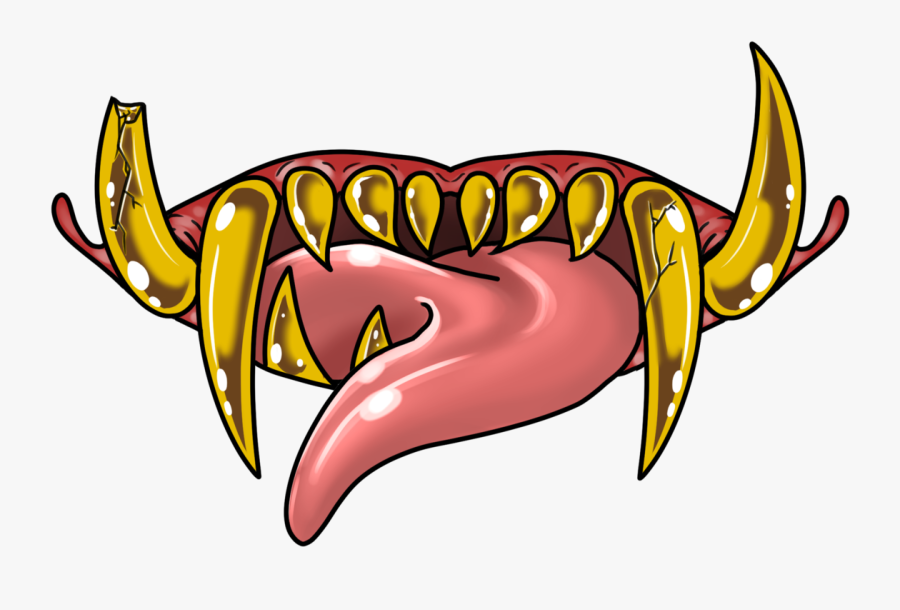 Transparent Monster Mouth Png - Cartoon Monster Mouth Png, Transparent Clipart