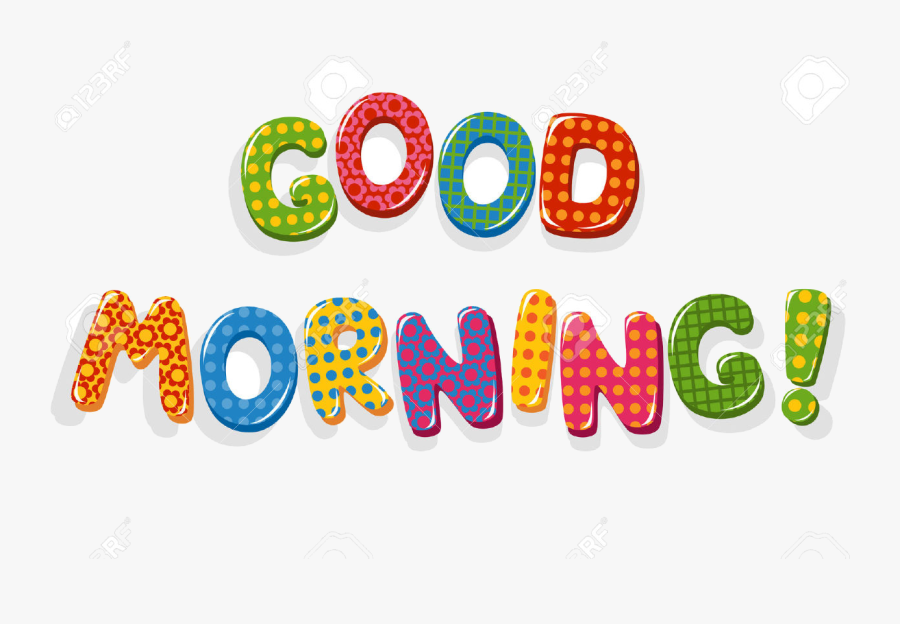 Good Morning Beautiful Clipart Clipartlook Holiday - Good Morning Banner Clip Art, Transparent Clipart