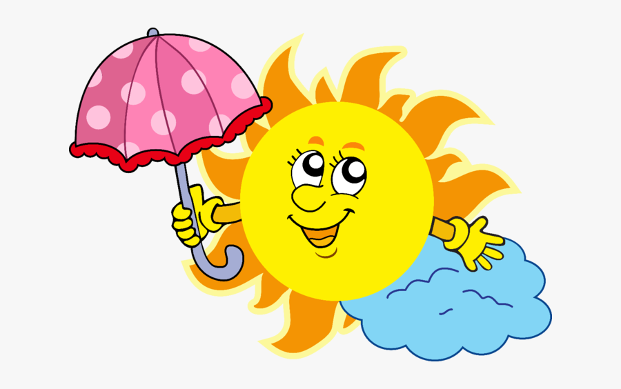 Cute Cartoon Sun, Transparent Clipart