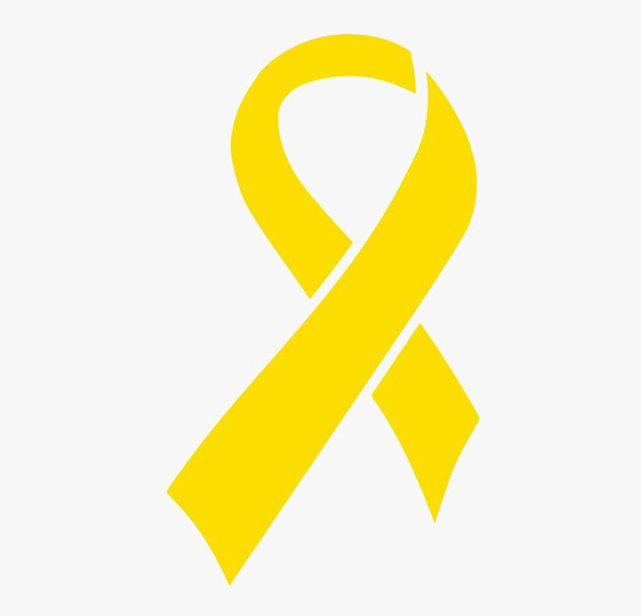 Yellow Ribbon Png Picture - Scleroderma Awareness Ribbon, Transparent Clipart