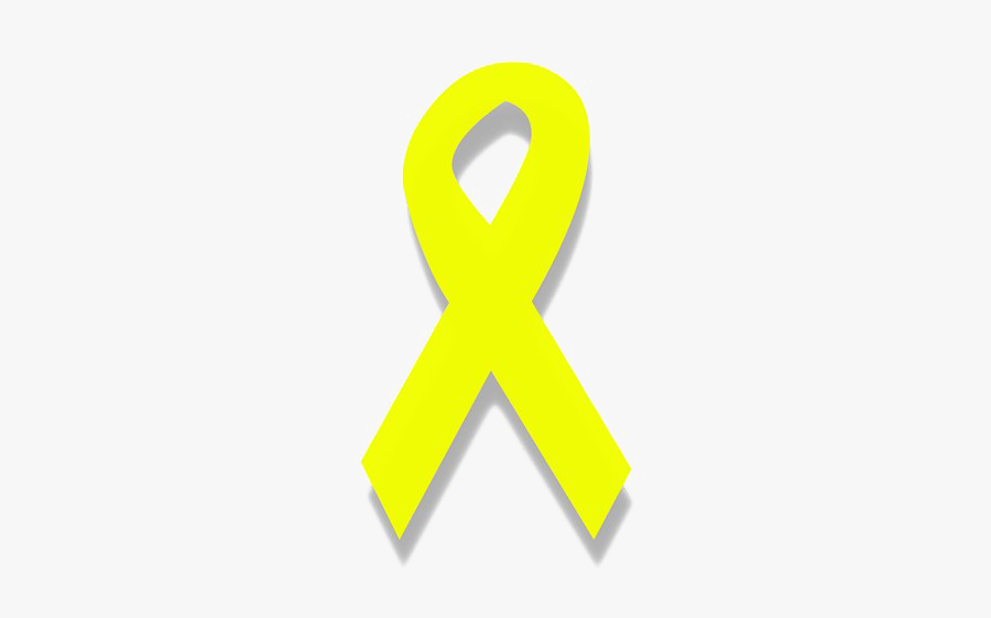 Yellow Ribbon Png Transparent Picture - Youtube Wallpaper Black And White, Transparent Clipart