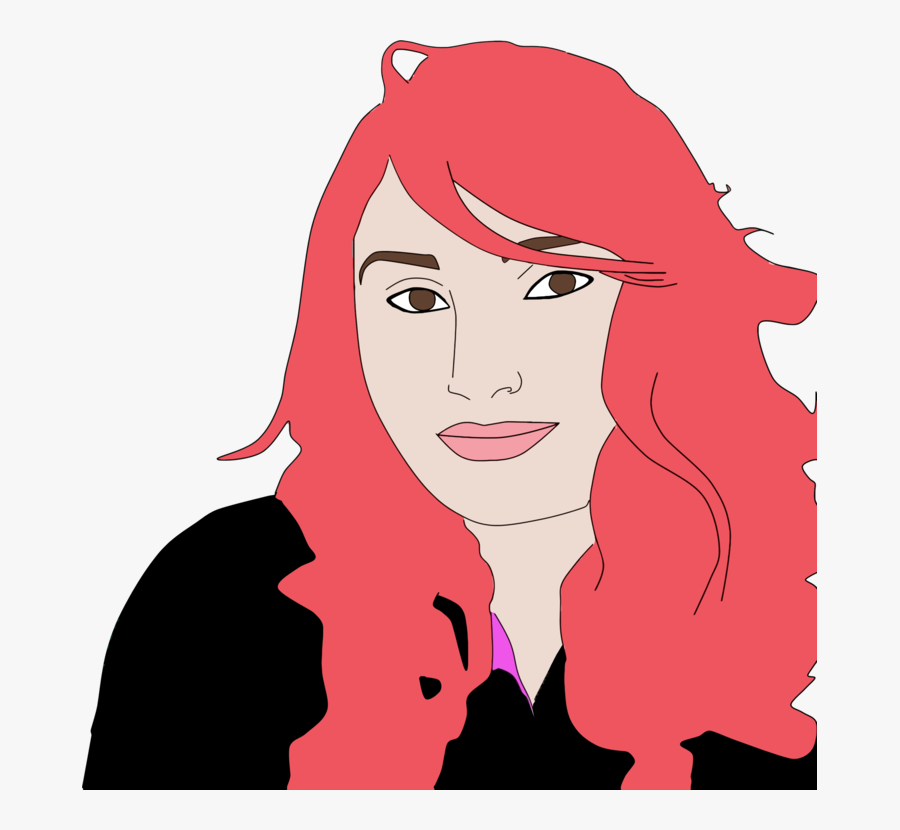 Emotion,art,black Hair - Tegning Mennesker, Transparent Clipart