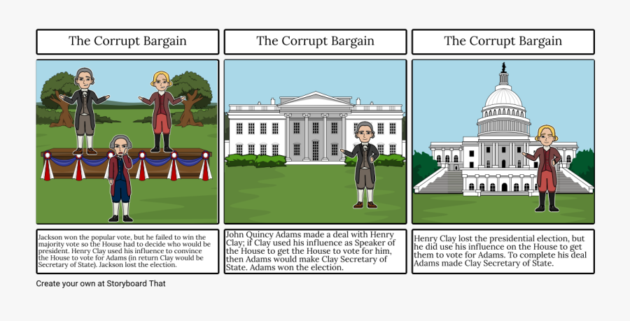 The Corrupt Bargain Storyboard - Corrupt Bargain Clipart , Free