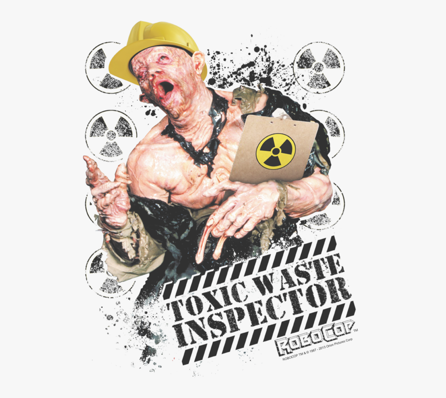 Toxic Waste Robocop - Robocop Toxic Waste Tshirt, Transparent Clipart