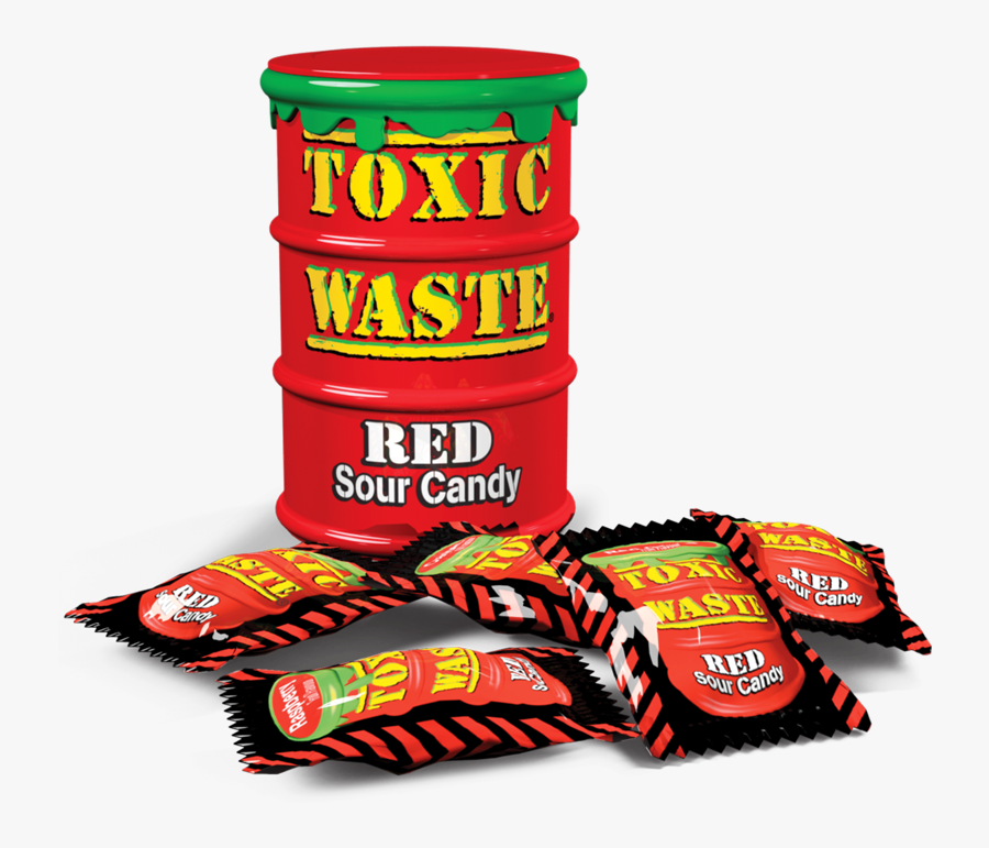 Transparent Toxic Waste Png - Extreme Toxic Waste Sour Candies, Transparent Clipart