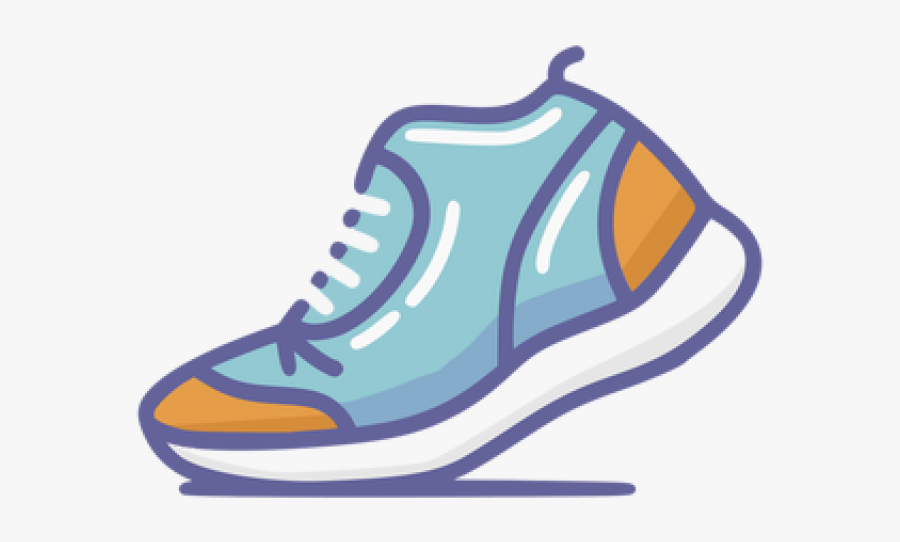 Gym Shoes Clipart Sepatu - Slippers And Shoes Clipart, Transparent Clipart