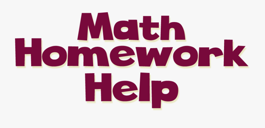Mathematics Help, Transparent Clipart