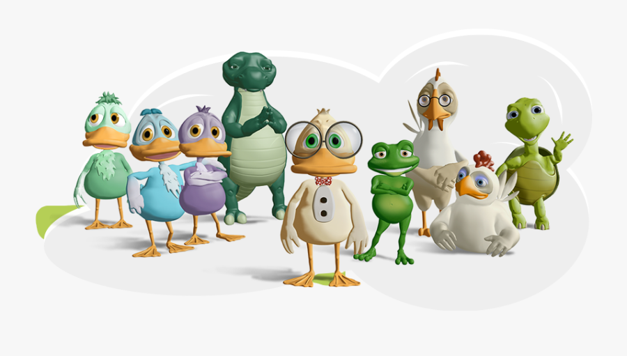 Clip Art Teaching Kids Godly Values - Let's Go To The Pond, Transparent Clipart