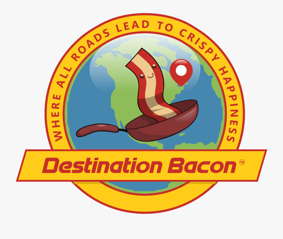 Destination Bacon Logo Png, Transparent Clipart