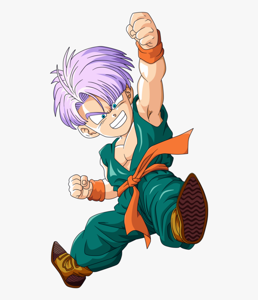Dragon Ball Z Clipart Jackie Chan - Kid Trunks Dragon Ball Z, Transparent Clipart