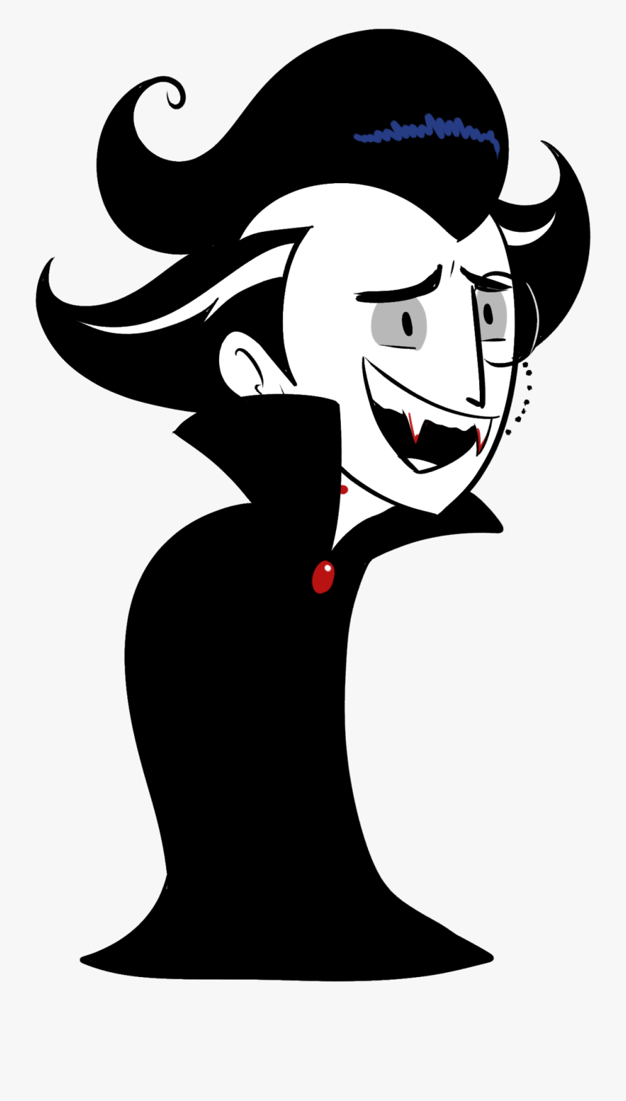Transparent Vampire Bite Png - Cartoon, Transparent Clipart