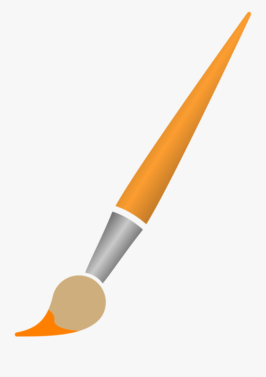 Transparent Orange Paint Splatter Png - Pink Paint Brush Clip Art, Transparent Clipart