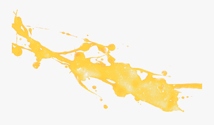 Clip Art Paint Transprent - Yellow Png Paint Brush, Transparent Clipart