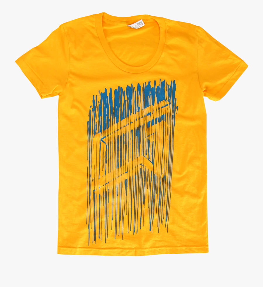 Yellow Drip Png - T-shirt, Transparent Clipart
