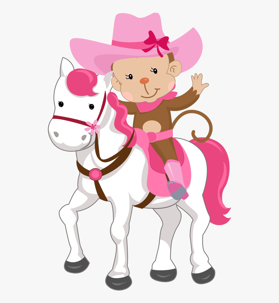 Cowboy Clipart Monkey - Cartoon, Transparent Clipart