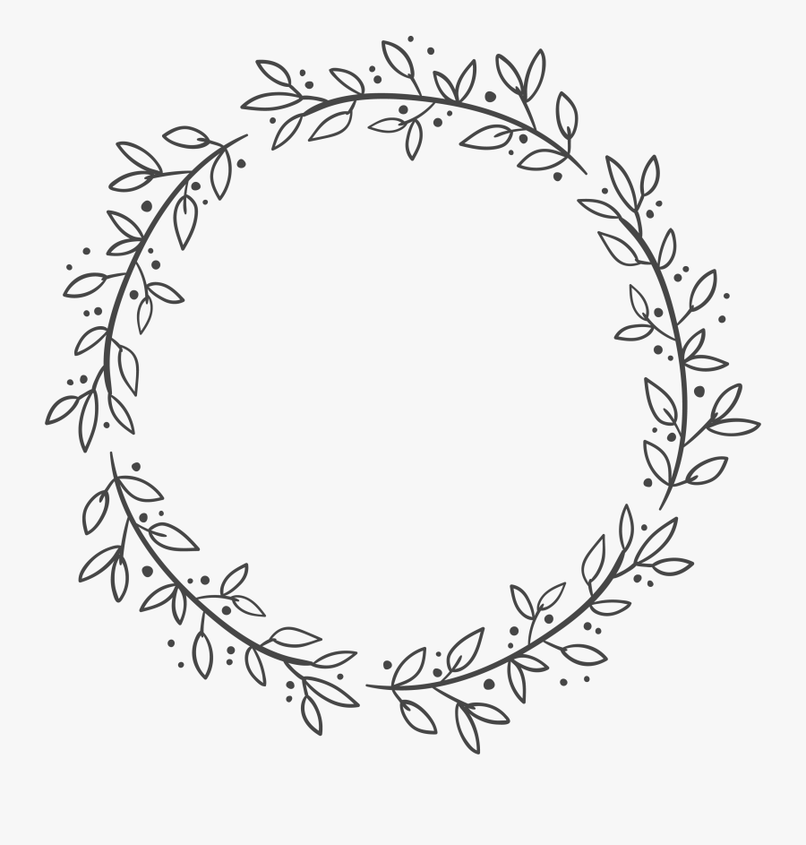 Box Flower Leaf Wreath Decoration Euclidean Vector - Flower Wreath Vector Png, Transparent Clipart