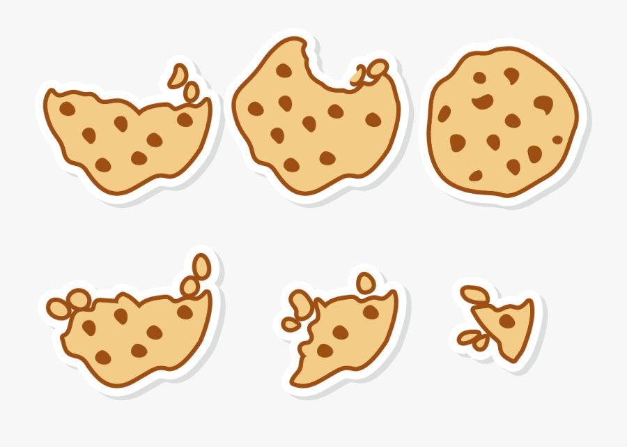 Cookie Monster Clipart Chocolate Chip Cookie - Cookies Vector Free Download, Transparent Clipart