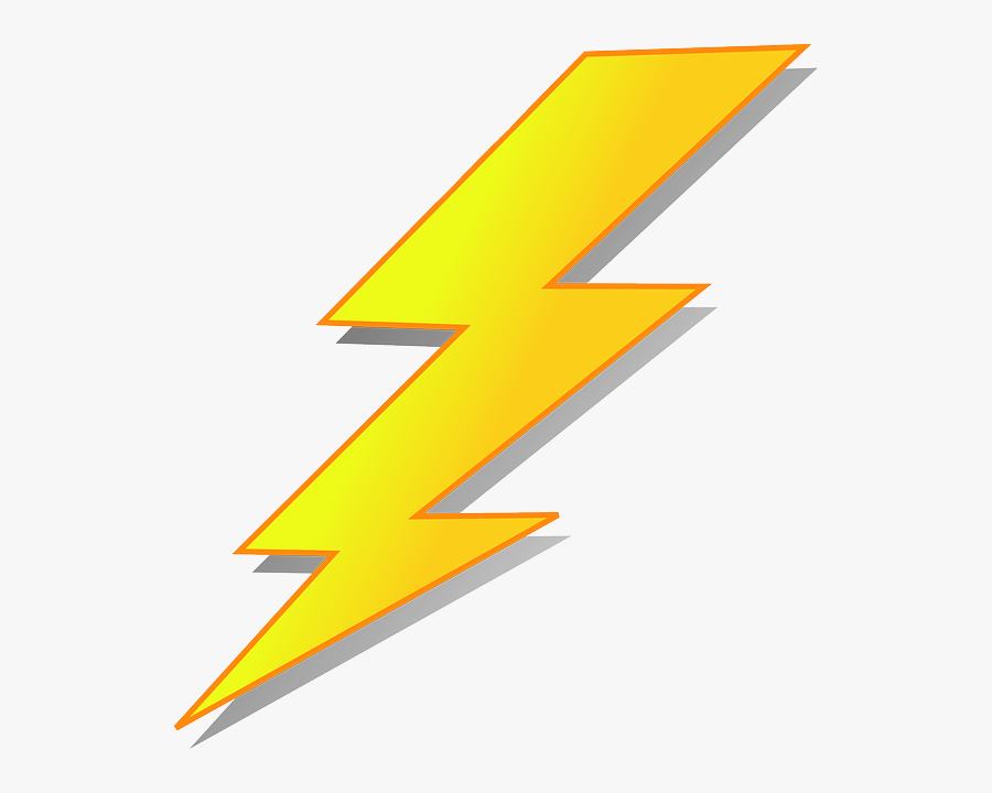Transparent Voltage Clipart - Lightning Bolt Clipart, Transparent Clipart
